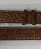 Eberhard & Co. cinturino depoca in coccodrillo marrone chiaro  New Old Stock mm 19